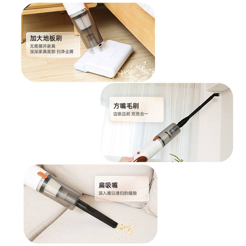 Compact Stick Vacuum & Wet-Dry Floor Scrubber image 2