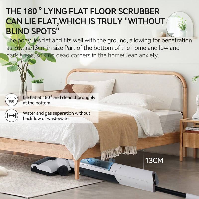 Cordless Electrolyzed-Water Floor Scrubber with Russian Voice image 2